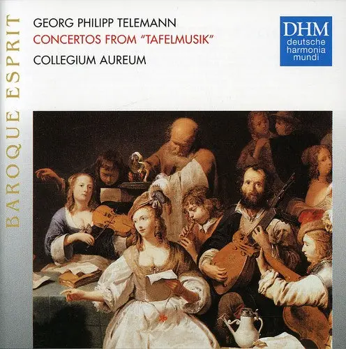 Collegium Aureum: Telemann: Concerti In F Major A Major E Flat Major - Compact Discs 1
