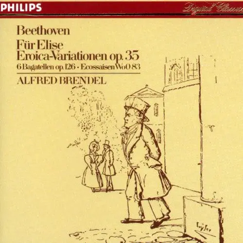 Alfred Brendel: Fur Elise / Eroica Variations - Compact Discs 1