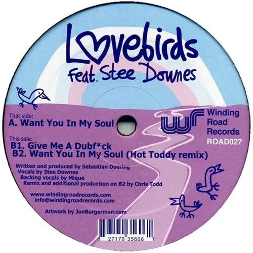 Lovebirds: Want You In My Soul - 12-Inch Single 1
