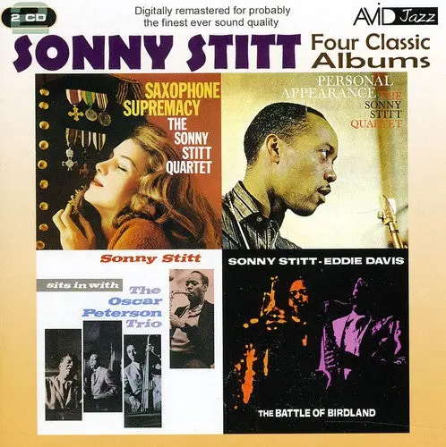 Sonny Stitt: 4 Classic Albums - Sax Supremary/Personal Appearance/Sits In Withoscar Peterson/Battle Of Birdland - Compact Discs 1