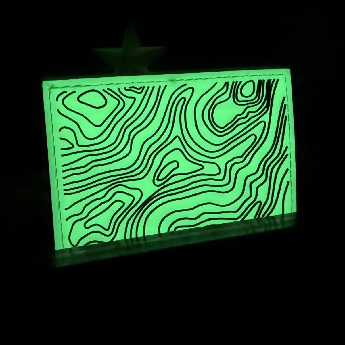 Countycomm - Topography 3X2" Glow Patch By Maratac® 1