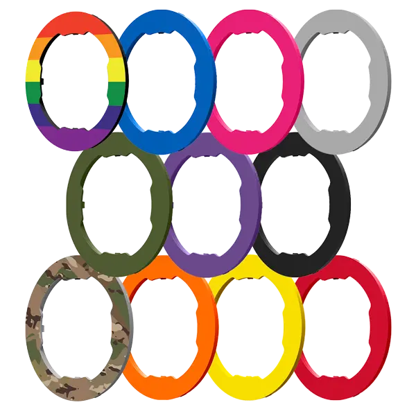 Mag Case - Coloured Rings 1