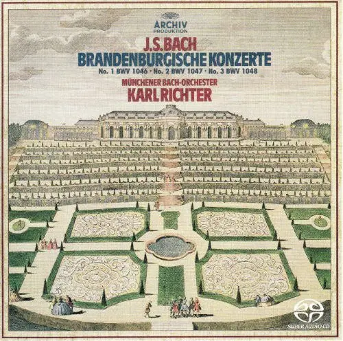 Karl Richter: J.S.Bach: Brandenburg Concertos No.1-No.3 - Super-Audio Cd 1