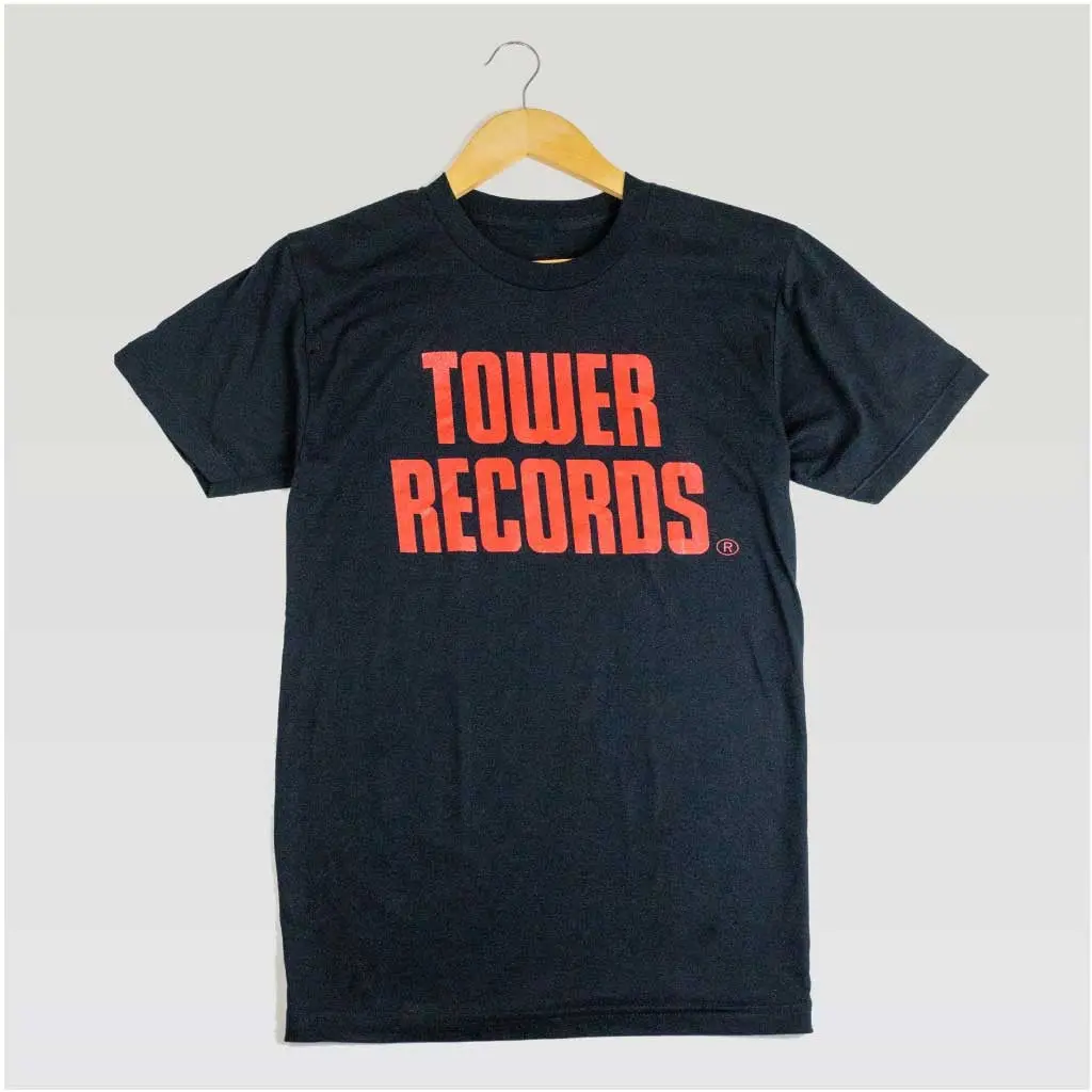 Black Tower Records 100% Organic Cotton T-Shirt 1