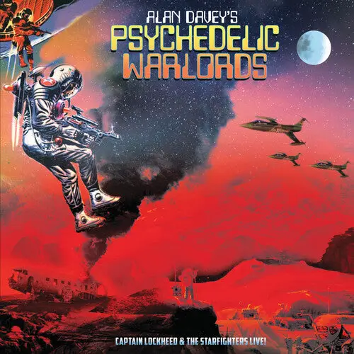Alan Davey's Psychedelic Warlords: Captain Lockheed And The Starfighters Live! - Vinyl Lp 1