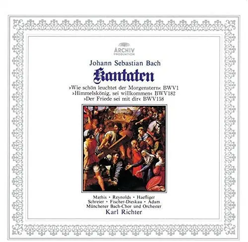 Bach / Richter, Karl: Bach: Cantatas Bwv 1/182/158 - Compact Discs 1