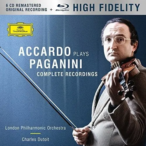 Salvatore Accardo: Accardo Plays Paganini - The Complete Recordings - Compact Discs 1
