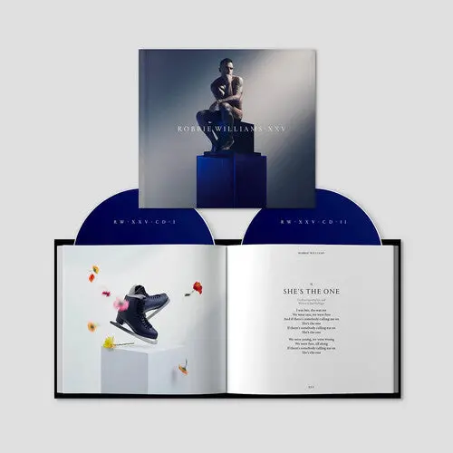 Robbie Williams: Xxv - Deluxe Hardcover Book Package - Compact Discs 1