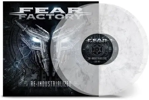 Fear Factory: Re-Industrialized - Clear & Silver Marble - Vinyl Lp 1
