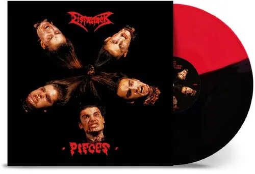 Dismember: Pieces - Red & Black Split - Vinyl Lp 1
