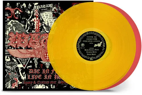 Watain: Die In Fire - Live In Hell - Vinyl Lp 1