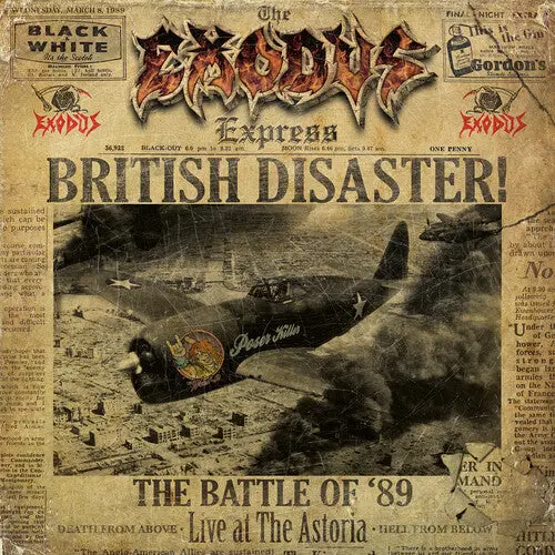 Exodus: British Disaster: The Battle Of '89 (Live At The Astoria) - Vinyl Lp 1
