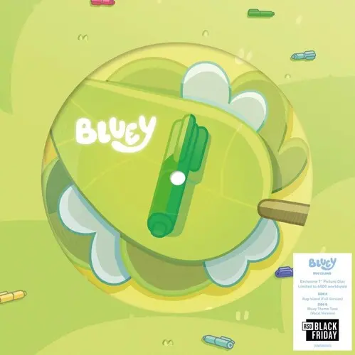 Bluey: Rug Island / Bluey Theme Tune - Limited Picture Disc 7-Inch - 7-Inch Single 1