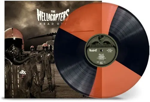 The Hellacopters: Head Off - Trans Orange Black - Vinyl Lp 1