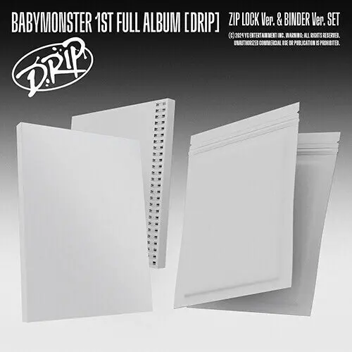 Babymonster: Drip - Random Cover - Incl. Photobook, Selfie Photocards + More - Compact Discs 1
