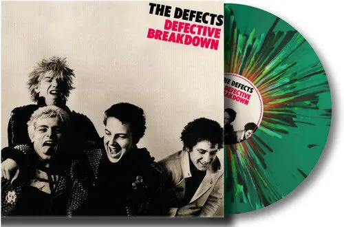The Defects: Defective Breakdown - Splatter Green Vinyl - Vinyl Lp 1
