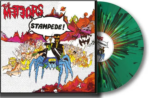 The Meteors: Stampede - Splatter Green Vinyl - Vinyl Lp 1