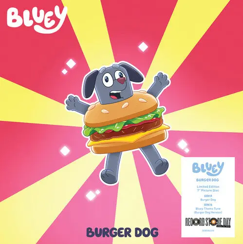 Bluey: Burger Dog / Bluey Theme Tune (Burger Dog Version) - Limited Picture Disc 7-Inch Vinyl - 7-Inch Single 1