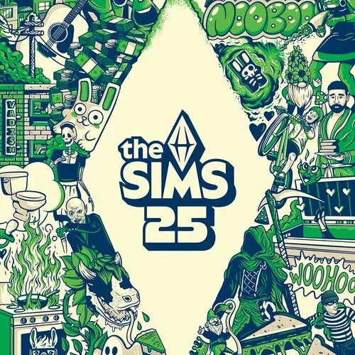 Sims 25Th Soundtrack / Various: The Sims 25Th Soundtrack / Various - Clear Vinyl With Neon Green Splatter - Vinyl Lp 1