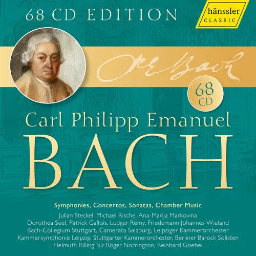 Julian Steckel: Carl Philipp Emanuel Bach - Edition - Compact Discs 1
