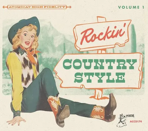Various Artists: Rockin Country Style 1 (Various Artists) - Compact Discs 1
