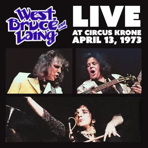 West, Bruce & Laing: Live At Circus Krone, Frankfurt, Germany - April 13, 1973 - Compact Discs 1