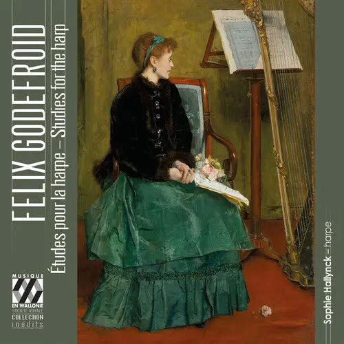 Sophie Hallynck: Felix Godefroid: Studies For The Harp - Compact Discs 1