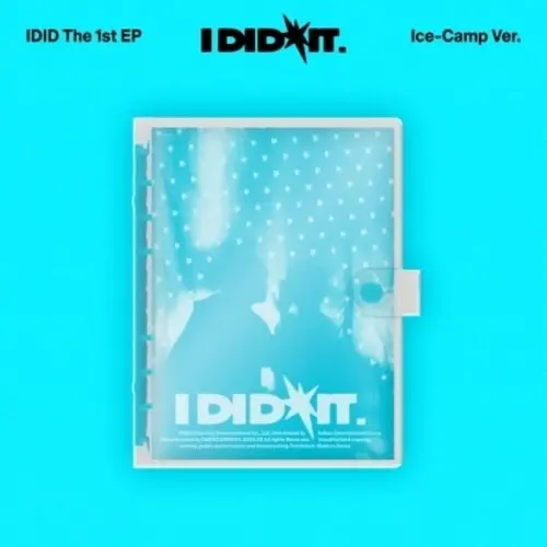 Idid: I Did It - Ice-Camp Version - Incl. Diary, 88Pg Diary Photobook, Clear Sticker, Twinkle Sticker, Pvc Air Keyring, Id Photo Sticker Set, Id Photo Seal Sticker Set + 2 Photocards - Compact Discs 1
