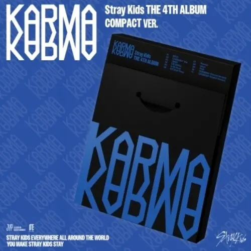 Stray Kids: Karma - Compact Version - Incl. Envelope + 8Pc Trading Card Set - Compact Discs 1
