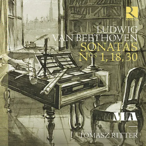 Tomasz Ritter: Beethoven: Sonatas Nos. 1, 18 & 30 - Compact Discs 1