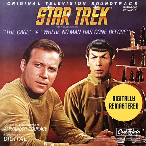 Alexander Courage: Star Trek: The Cage & Where No Man Has Gone Before (Original Soundtrack) - Compact Discs 1