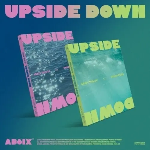 Ab6ix: Upside Down - Photobook Version - Incl. 60Pg Photobook, Photocard, Special Photocard, Sticker, Mini Poster + Photo Postcard - Compact Discs 1