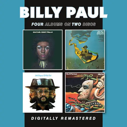 Billy Paul: Ebony Woman / Going East / 360 Degrees Of Billy Paul / War Of The Gods - Compact Discs 1
