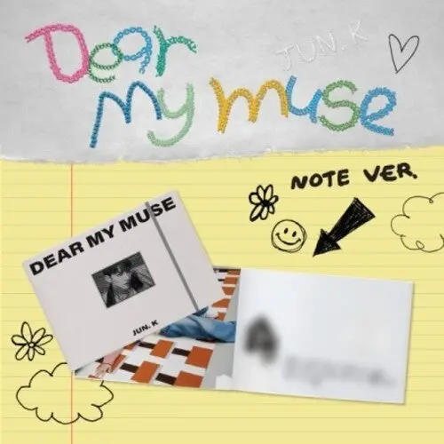 Jun. K: Dear My Muse - Digipack Version - Incl. Photobook, Photocard, Sticker, Lyrics Poster, Index Card + Mini Memo - Compact Discs 1