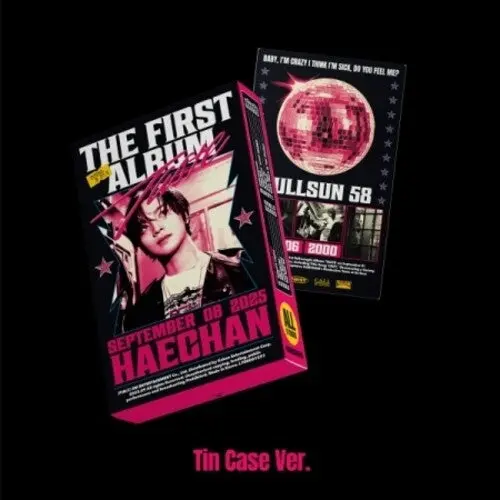 Haechan: Taste - Tin Case Version - Incl. Mini Photobook, Pin Badge, Sticker + Photocard - Compact Discs 1