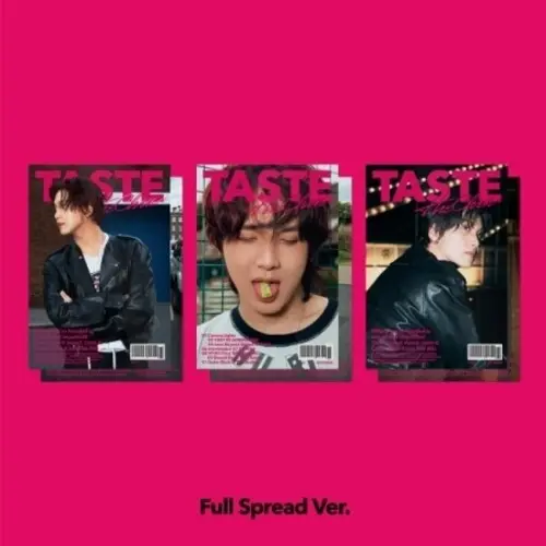 Haechan: Taste - Full Spread Case Version - Incl. 96Pg Photobook, Folded Poster, Sticker + Photocard - Compact Discs 1
