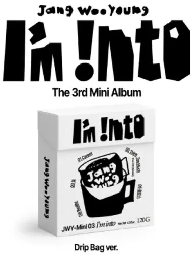Jang Woo Young: I'm Into - Drip Bag Version - Incl. Photobag, Mini Polaroid Photo, Word Puzzle, Sticker + Photocard - Compact Discs 1