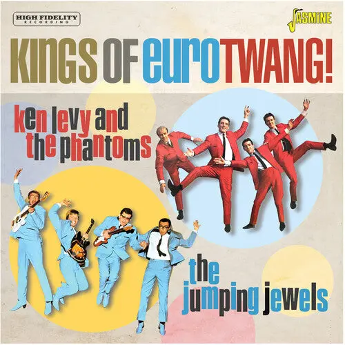 Levy, Ken & The Phantoms / Jumping Jewels: Kings Of Eurotwang! - Compact Discs 1