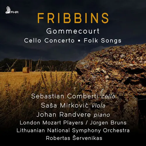 Sebastian Comberti: Fribbins: Cello Concerto; Gommecourt; Folk Songs - Compact Discs 1