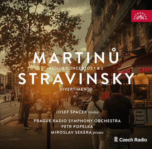 Josef Spacek: Bohuslav Martinu: Violin Concertos; Stravinsky: Divertimento - Compact Discs 1