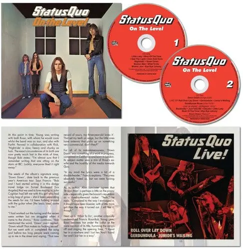 Status Quo: On The Level - 50Th Anniversary Deluxe Gatefold Packaging - Compact Discs 1