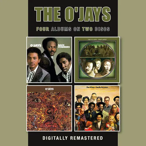 The O'jays: Back Stabbers / Ship Ahoy / Survival / Family Reunion - Compact Discs 1