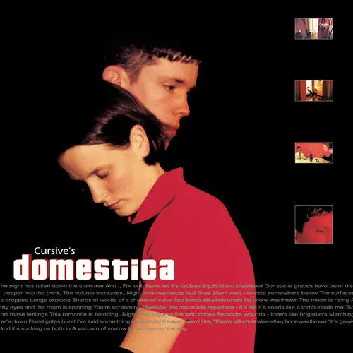 Cursive: Domestica - Red - Vinyl Lp 1