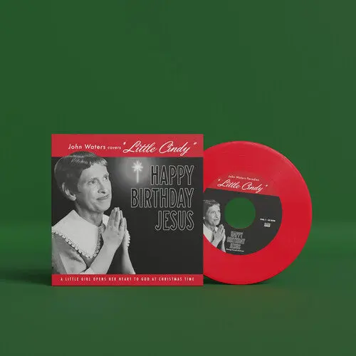 John Waters: John Waters Covers 'Little Cindy' - Red - 7-Inch Single 1