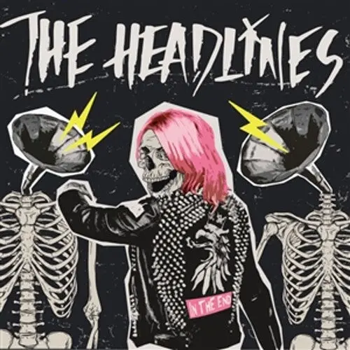 The Headlines: In The End - Pink/White/Black Haze - Vinyl Lp 1