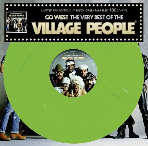The Village People: Go West: The Very Best Of The Village People - Neon Green Colored Vinyl - Vinyl Lp 1