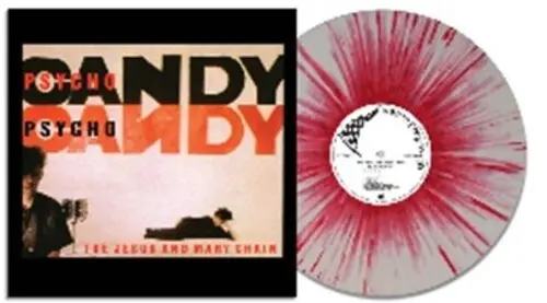 Jesus & Mary Chain: Psychocandy - White With Red Splatter Colored Vinyl - Vinyl Lp 1