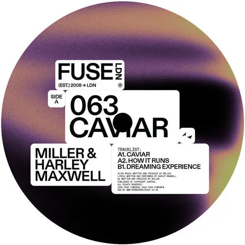 Miller & Harley Maxwell: Caviar - 12-Inch Single 1