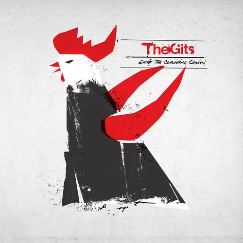 The Gits: Enter: The Conquering Chicken - Clear W/Black & Red - Vinyl Lp 1