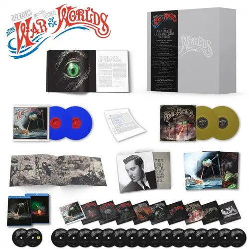 Jeff Wayne: Jeff Wayne's Musical Version Of The War Of The Worlds - Ultimate Collectors' Edition 16Cd, 2 Blu-Ray, 4Lp Box Set - Compact Discs 1